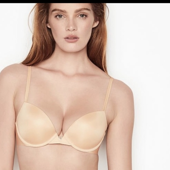 Victoria's Secret Other - Victoria’s Secret Sexy Illusions Push Up Bra Champagne Women’s Size 36DD